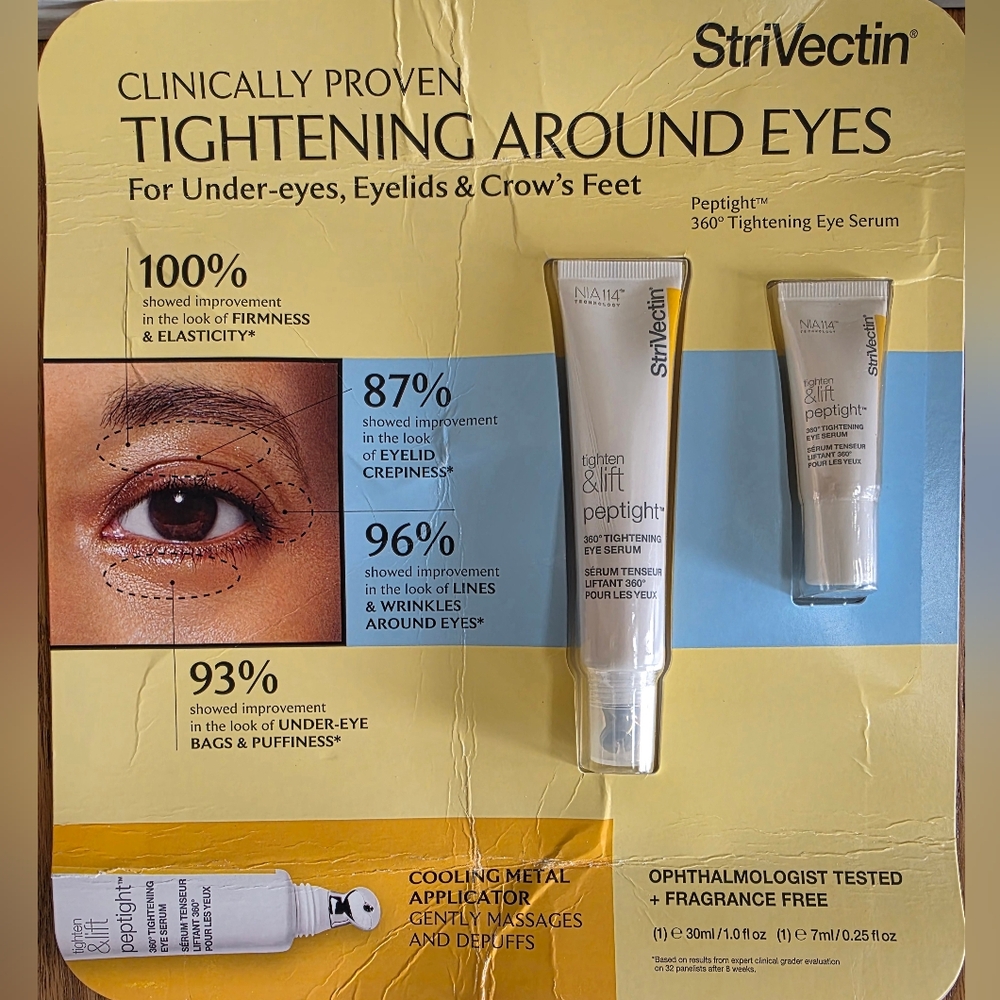 StriVectin EYES Tighten Lift PEPTIGHT 360 tightening eye serum Set 1 & 0.25 OZ